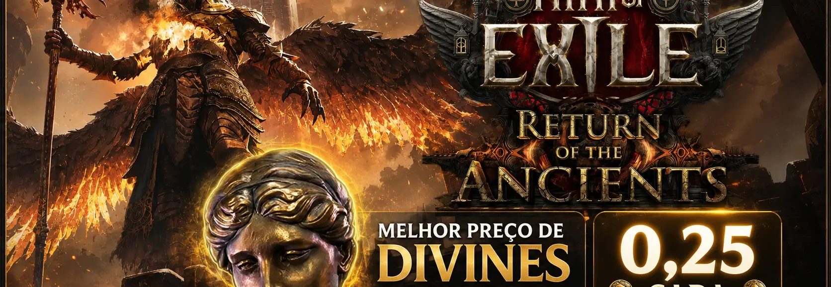 POE 2 - DIVINES - Runes of Aldur / Return of The Ancients