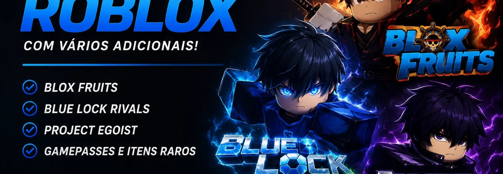 Conta Roblox RECHEADA 🔥✍🏾