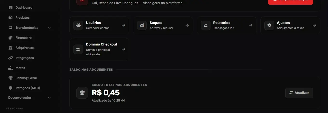 Script Gateway de pagamentos +20 Adquirentes - Axtron (SaaS)