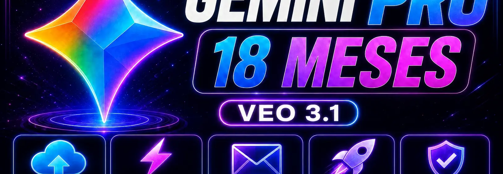 Google Gemini Ai Pro 18 Meses - Privado Garantia 30 Dias