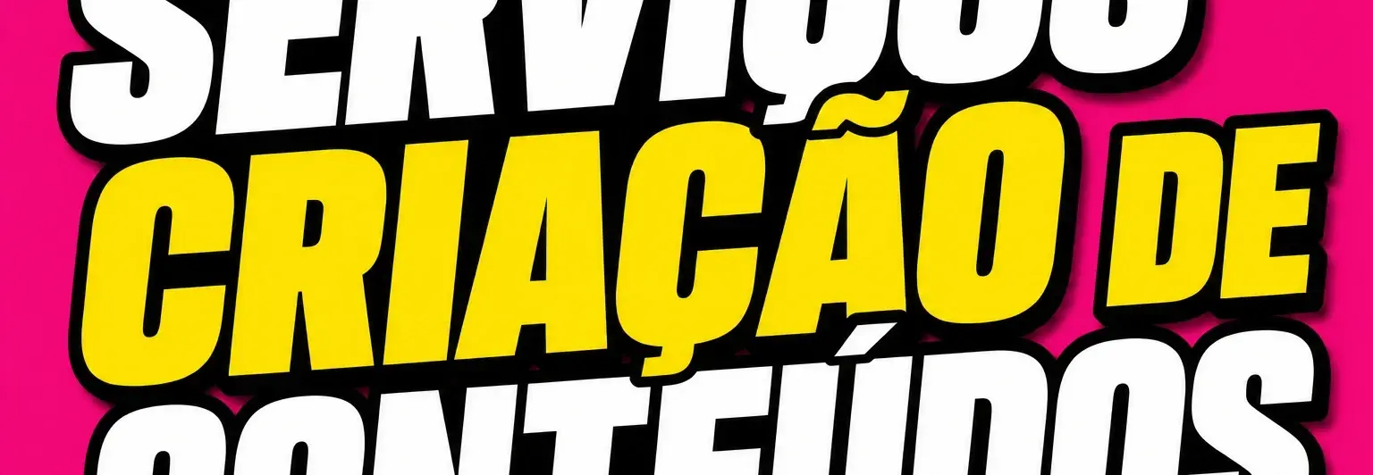 Serviços criação de conteúdos