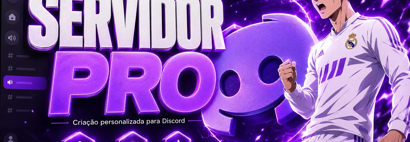 Crio Seu Servidor No Discord Personalizado [Maior Qualidade]