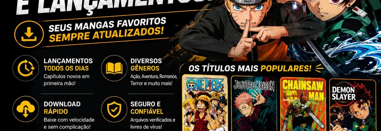 Programa baixe Mangas,lançamentos com idiomas de preferência