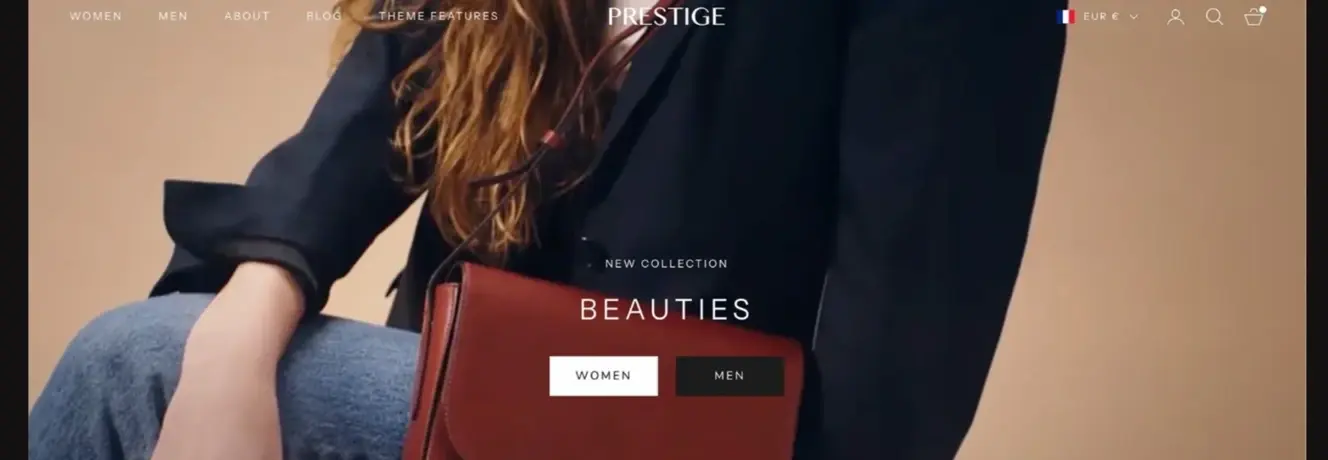 Tema Prestige Shopify EN + Chave de Ativação