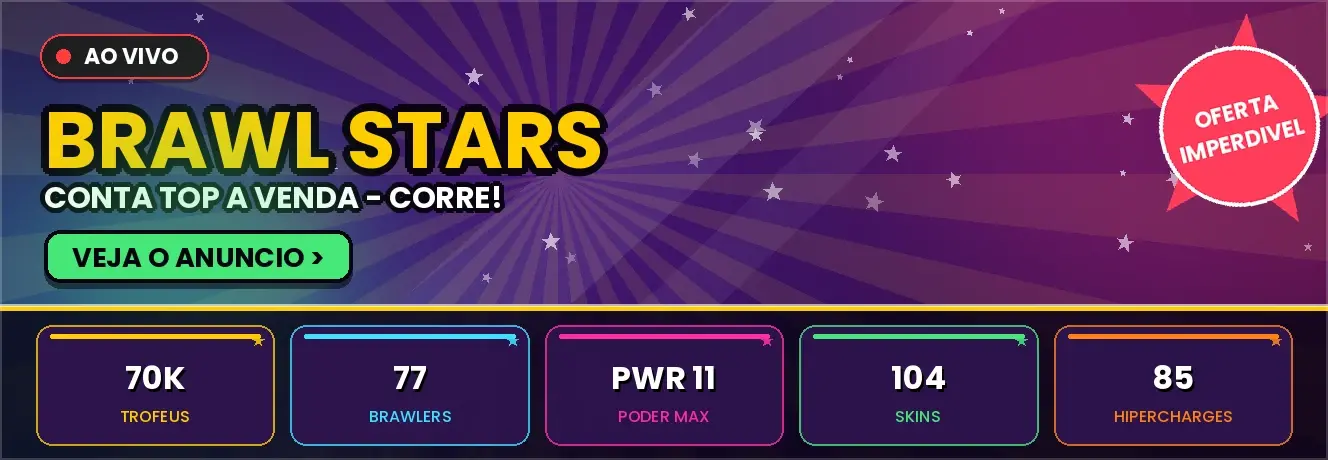 104/104 Brawlers | 70K | 290 Skins | 70 BRAWLERS PODER 11 |