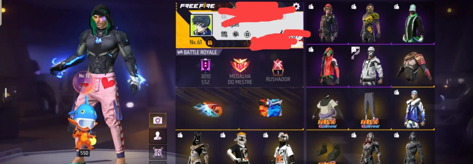 Comta Freefire Rara Para 2026 Conta De Ff Conta De Freefire