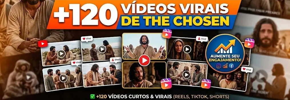 Pack Viral The Chosen +120 Videos Virais!
