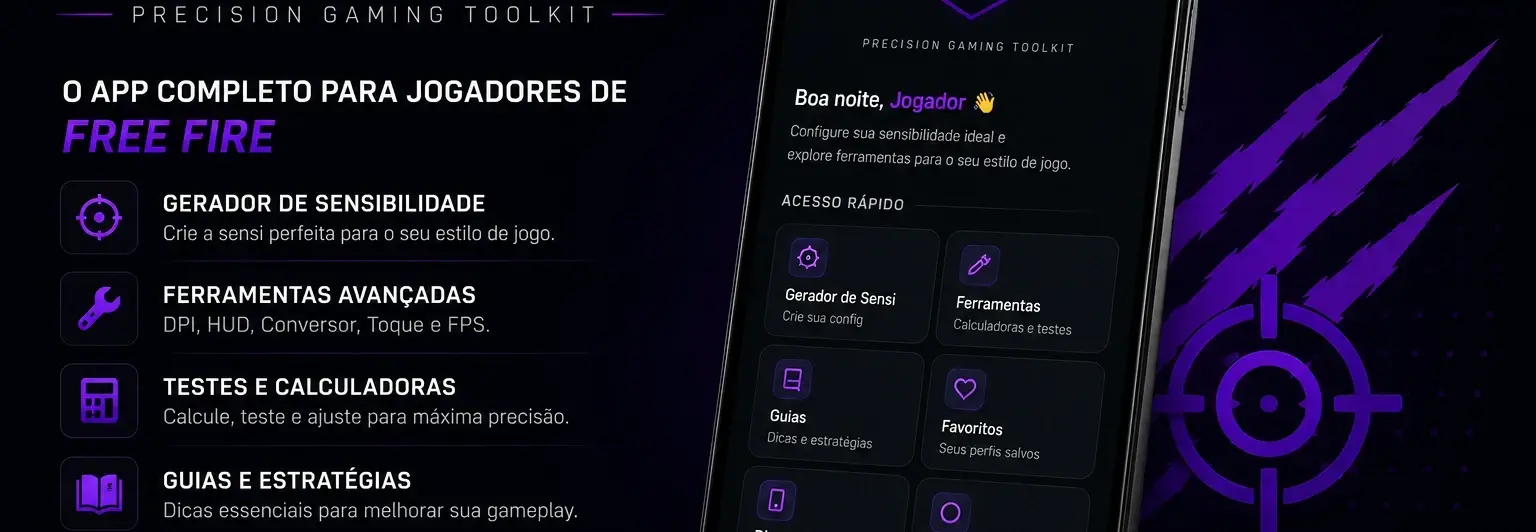 ApexSensi — Gerador de Sensibilidade + Ferramentas para FF