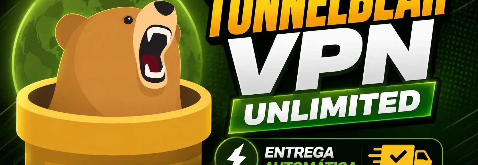 Tunnelbear Vpn Unlimited | Privada - 30 Dias