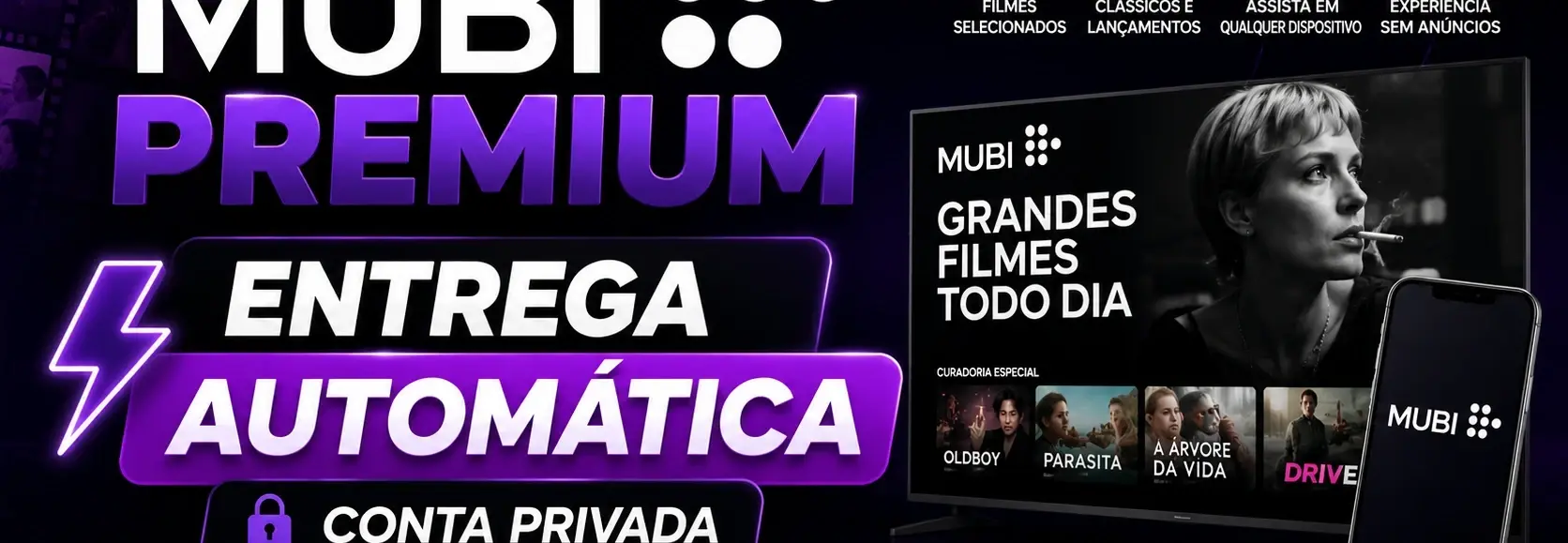 Mubi Premium | 30 Dias | Privada - [Entrega Automática]