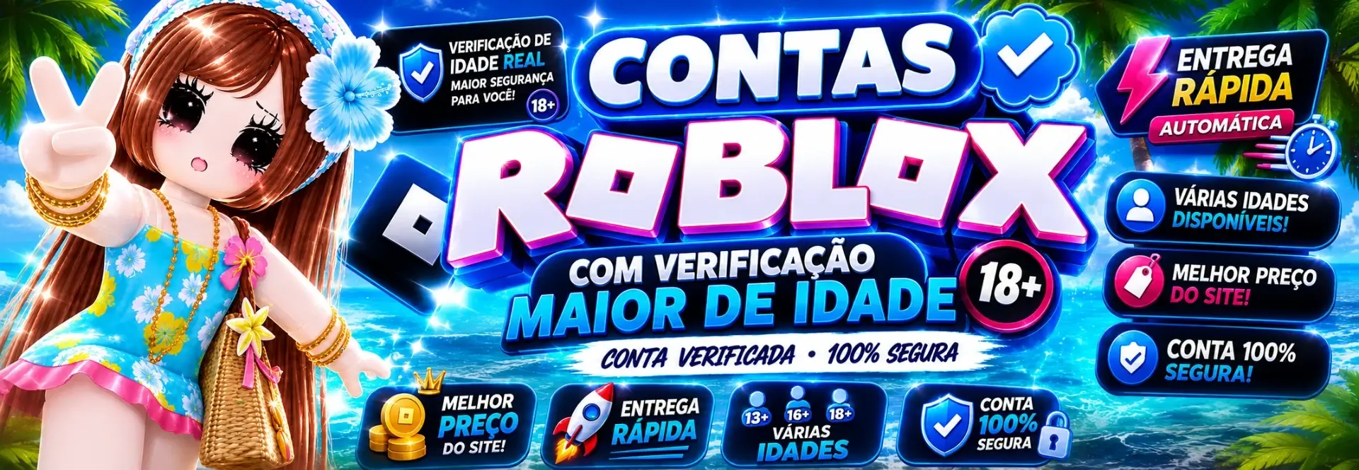[MAIS BARATO] Conta com idade verificada | Full Acesso