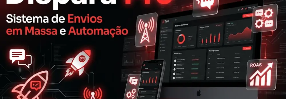 Dispara Pro: Sistema de Envios em Massa e Automação