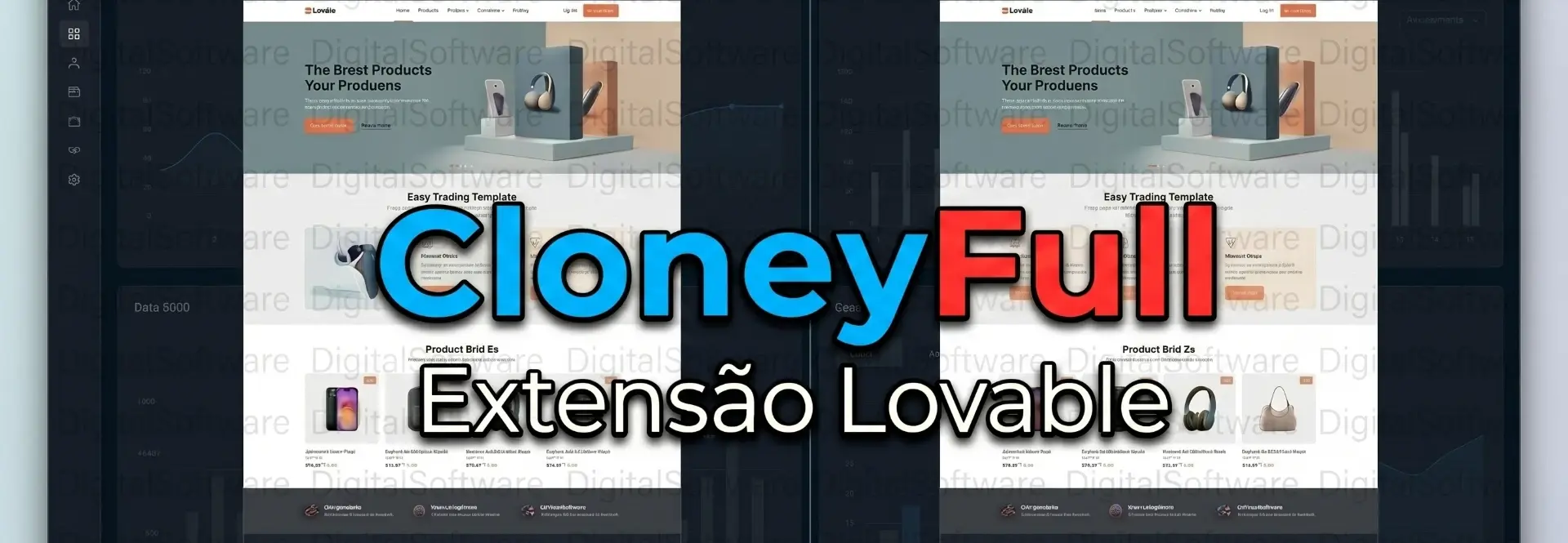 Extensão Clona Sites para Lovable