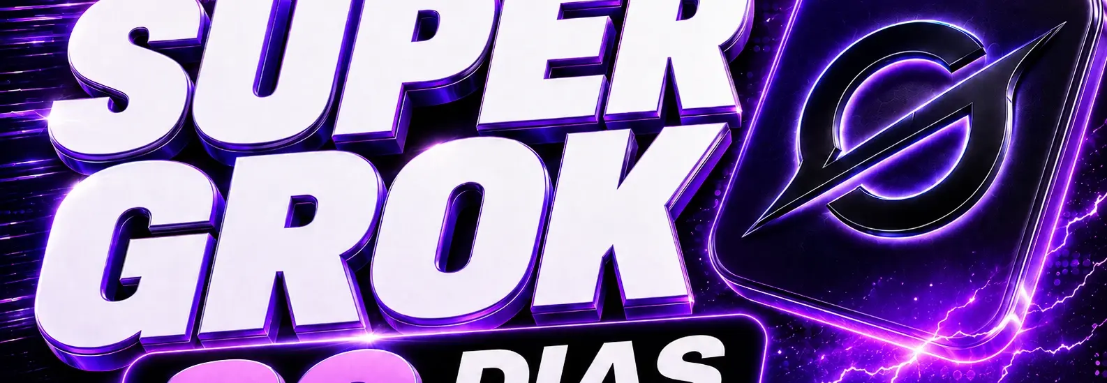 GROK - SUPER GROK 30 Dias (CONTA PRIVADA)  - MENOR PREÇO