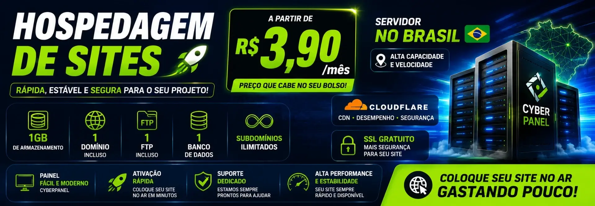 🚀 Hospedagem de Sites
