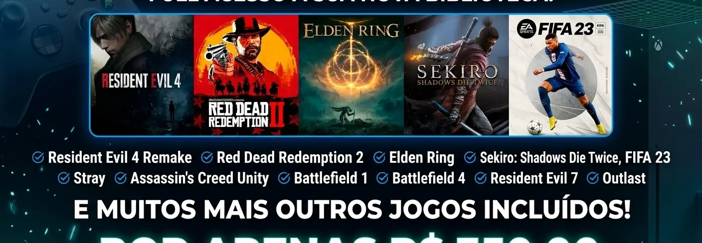 Conta Xbox - Full Acesso (Apenas Console)