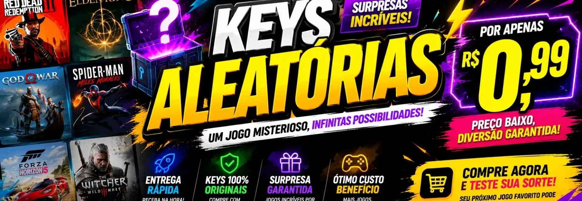 Keys Aleatórias Da Steam Você Só Encontra Aqui!!!
