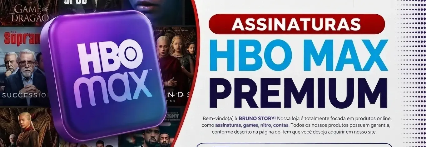 Hbo Max Premium — Tela Privada | 30 Dias