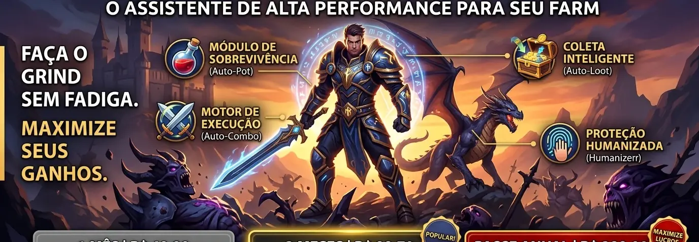 Grind Hero Tools - MACRO AUTOPOT, AUTOCOMBO, AUTOLOOT