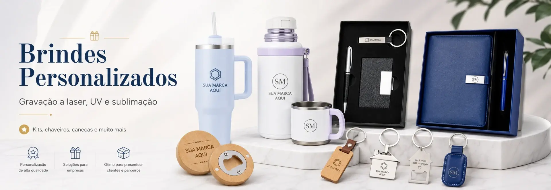 Kit Abridor Bambu 20 peças personalizado