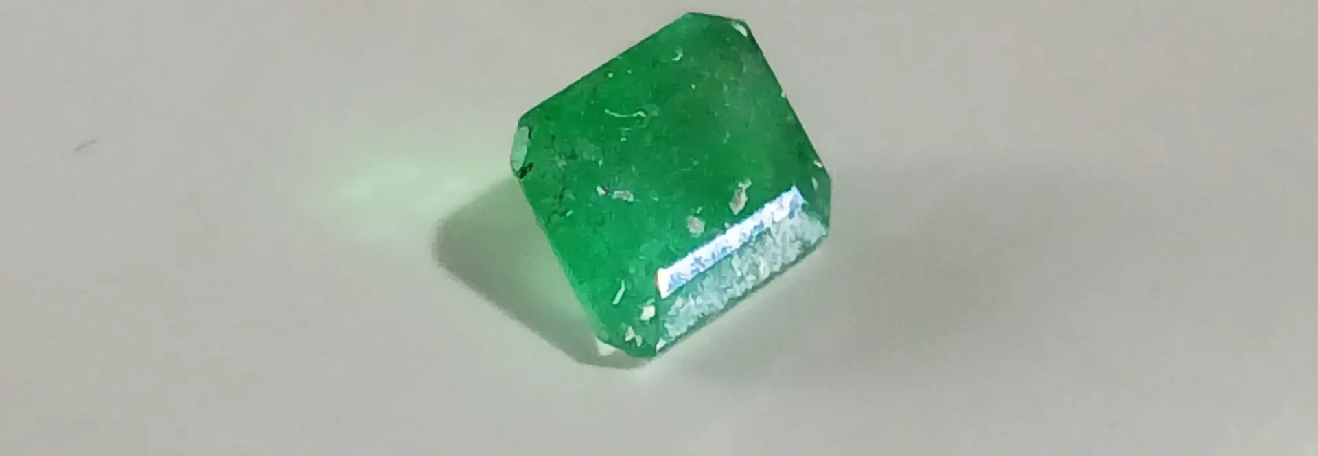 Esmeralda natural ótima com 1,80 cts