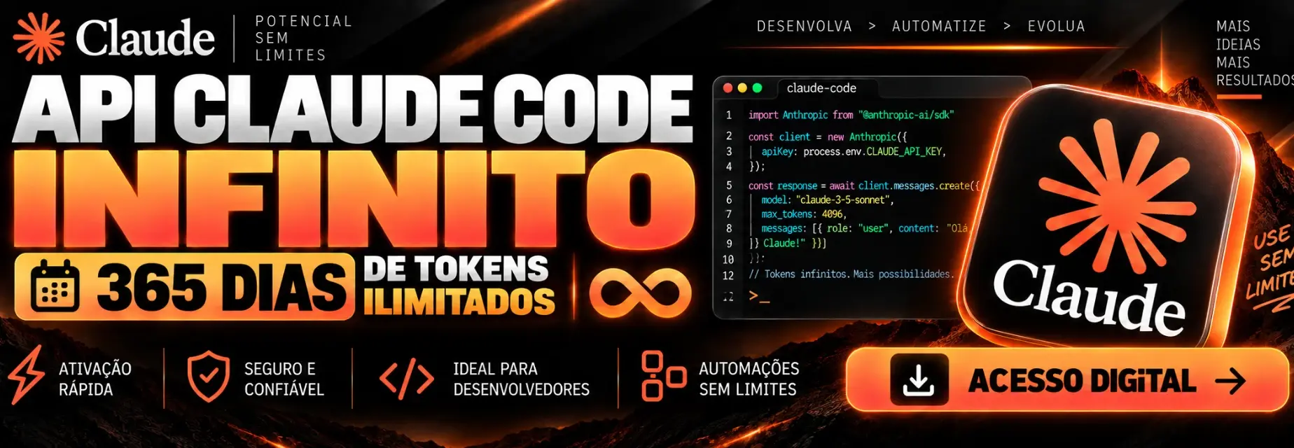 API INFINITA CLAUDE 18 MES