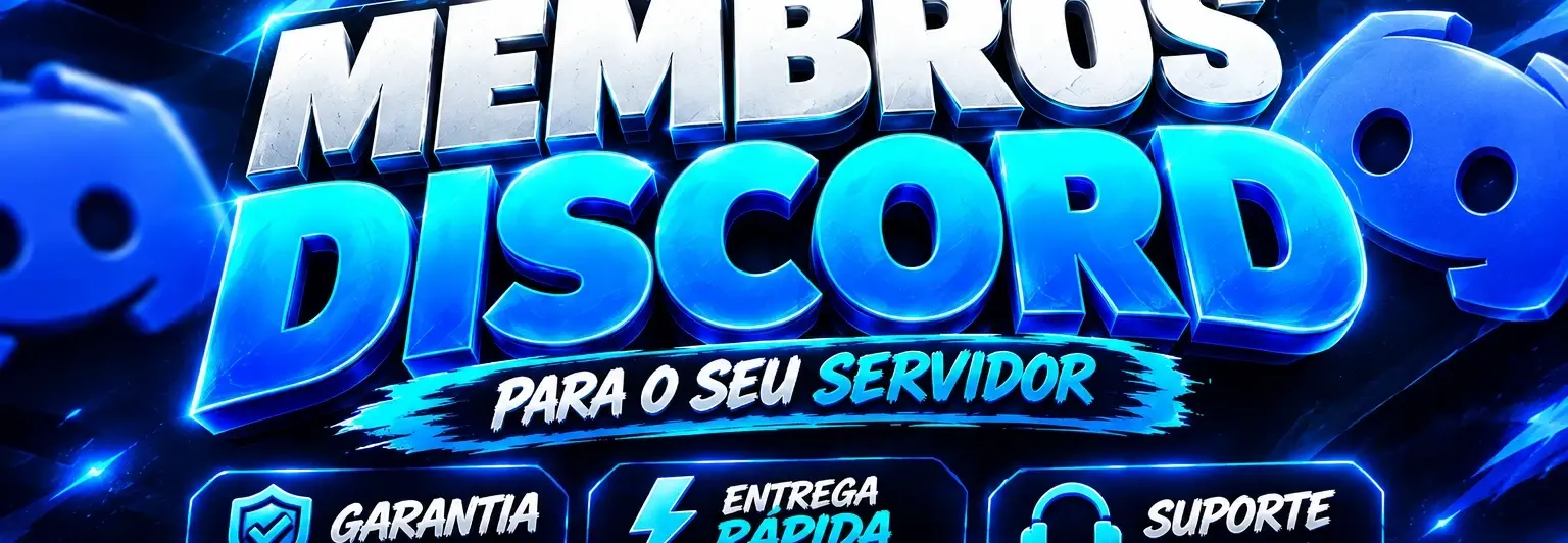 Membros Discord Online E Offline | Garantia + Entrega Rápida