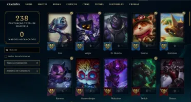 BRONZE IV - LVL 215 - 76 CHAMPS - 66 SKINS