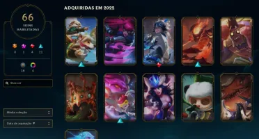 BRONZE IV - LVL 215 - 76 CHAMPS - 66 SKINS