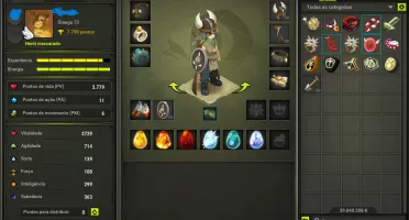Conta Dofus Tal Kasha Feca 272, 6 dofus, 2 sets completos