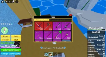 Conta Blox Fruits (Level Max) Cdk + Soul Guitar, Dough V2