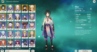 Xiao + Jade, Kokomi + Fumetsu Gekka + Zhongli