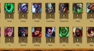 CONTA GOLD 1 + 79 Champions + 49 skins