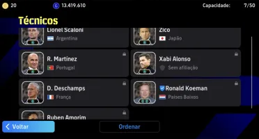 Efootball mobile conta Full ímpeto