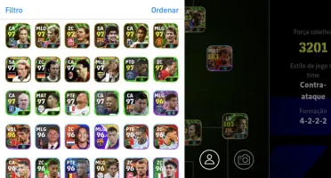 Efootball mobile conta Full ímpeto