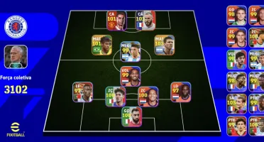 Efootball mobile conta Full ímpeto