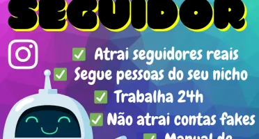 Robô Seguidor para Instagram [Gerenciador de Perfil]