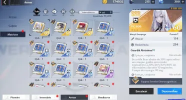 Conta TOF - Nêmesis C2 Samir C4 King C3 + 50 Tiros
