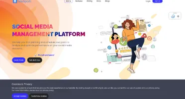 🚀 Stackposts 8 Plataforma Gestão Mídias Sociais Marketing