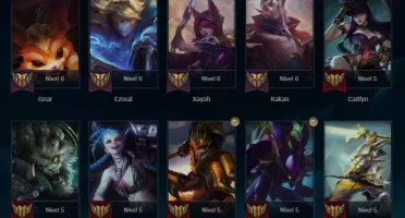 Conta Platina IV, Faltando apenas 6 campeões, 83 Skins.