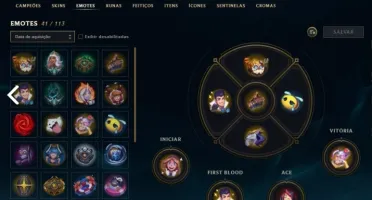 Conta Platina IV, Faltando apenas 6 campeões, 83 Skins.