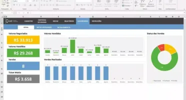 Planilha De Controle De Vendas 4.0