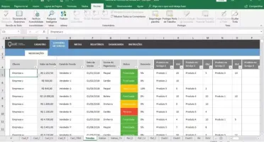Planilha De Controle De Vendas 4.0