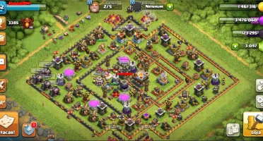 Conta Clash of Clans CV 11 semi full