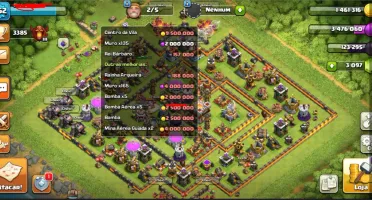 Conta Clash of Clans CV 11 semi full