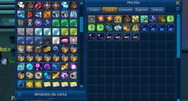Conta LAOmega com OX e DB / com true vice e Chaveiro