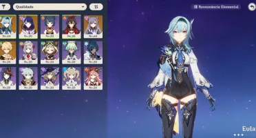 AR 32 Eula + Shogun + Keqing