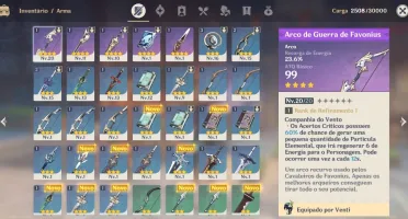 AR21 Venti e Jean + 5 Armas 4 Estrelas