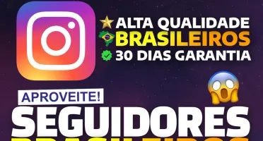 SEGUIDORES INSTAGRAM BRASILEIROS - HOMENS E MULHERES