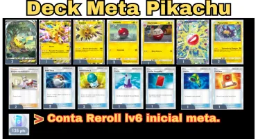 Pokemon Pocket - Deck meta pikachu 70%